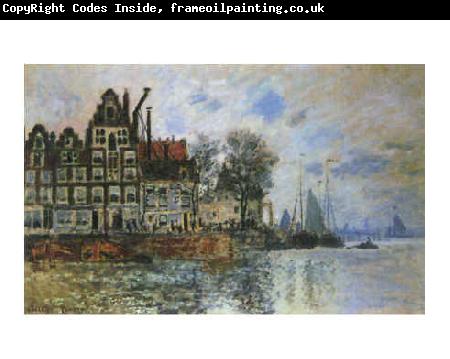 Claude Monet View of Amsterdam